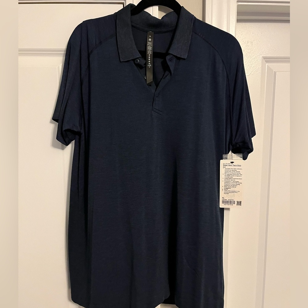 Brand new LuluLemon polo shirt with the tags on
